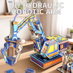 Hydraulic Robot Arm — Wooden STEM Engineering Kit